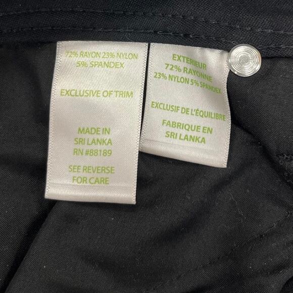 Lilly Pulitzer Black Travel Jeans Stretchy 5 Pocket Women's Size 6 - Picture 4 of 5